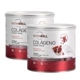 Kit 2 Colageno Verisol Clear Skin Nutrawell Romã Cranberry