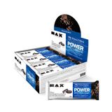 Power Protein Bar Caixa Com 8 Unidades (720g) - Max Titanium Bombom De Avelã C/ Coco