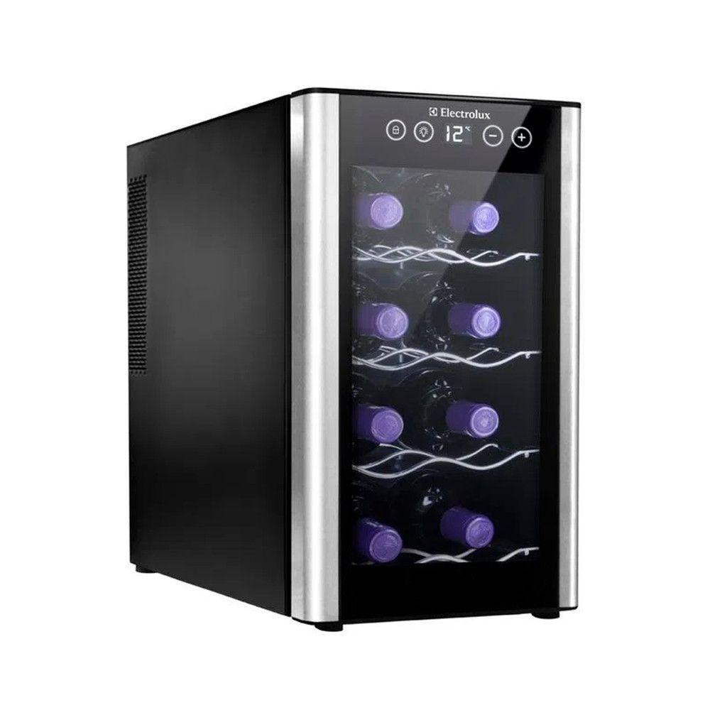 Adega De Vinhos Acb08 Para 8 Garrafas Electrolux Preto Bivolt