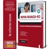 Apostila Prefeitura Nova Iguaçu Rj 2024 Auxiliar Serviços