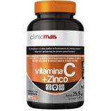 Vitamina C + Zinco 30 Cápsulas - Clinicmais