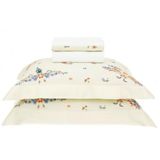 Jogo Cama Casal 300 Fios Trussardi Sophia Perola