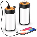 Lanterna Led Portatil Recarregavel 400lm, 4800mah, 10h, Ct Capetronix Jj Ecl7, Laranja