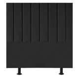 Cabeceira De Cama Solteiro Box 100 Cm Maisa Suede