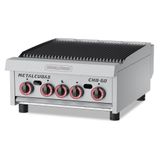 Char Broiler Chapa A Gás Metalcubas Chb60 60x50cm Em Aço Inox 304 Mtc0091(23528)