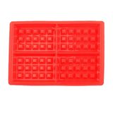 Waffles Molde De Silicone Molde Bandeja Bolo Cozimento