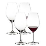 Conjunto 4 Taça Cristal Riedel Áustria Ouverture Vinho 667ml