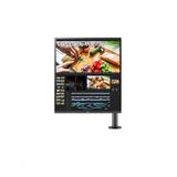 Monitor Lg Ergo Dualup 28&quot; Nano Ips Sdqhd 2560x2880 Usb-c Hdmi (x2) Displayport 98% Dci-p3 Hdr10 Pbp E Kvm 28mq780-b