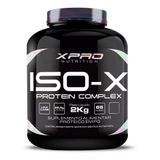 Whey Protein Isolado Iso-x 2kg (morango) - Xpro