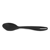 Colher De Nylon Wavy Preto 29,8cm - Brinox