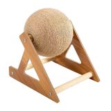 Brinquedo Arranhador Para Gatos Brinquedos De Bolas De Gato De Sisal Para Chinchila Pequena