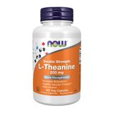 L-theanine - Teanina 200mg (120 Vegetarian Capsules) - Now Foods