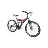 Bicicleta Aro 26 Track Bikes Tb300 Freio A V-brake Nylon Preto/magenta
