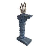 Escultura Decorativa Sala Quarto Resina 40,5cm Altura