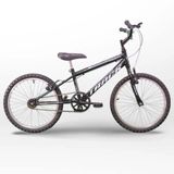 Bicicleta Cometa Track Aro 20 Sem Marcha Com Cesta Azul E Branco