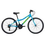 Bicicleta Infantil Groove Ragga Aro 24 21v Aço Azul/verde/preto
