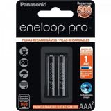 Pilha Recarregável 1,2v Aaa 950mah Eneloop Pro (c-2 Pilhas) Panasonic - Car - 2