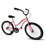 Bicicleta Feminina Aro 26 Adulto Vintage Retrô Sem Marchas