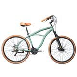 Bicicleta Aro 29 Blitz Terral Alumínio Freio A Disco Câmbio Shimano 21v - Unissex - Verde Oliva - 18