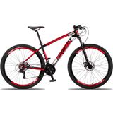 Bicicleta Aro 29 Dropp Race 24 Vel Câmbio Traseiro Shimano Freio A Disco Bike Mtb Alumínio