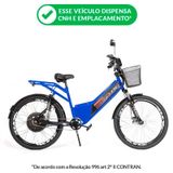 Bicicleta Eletrica Confort Full 800w Azul Duos Bikes
