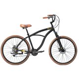 Bicicleta Aro 29 Blitz Terral Alumínio Freio A Disco Câmbio Shimano 21v - Unissex - Preto Brilho - 18