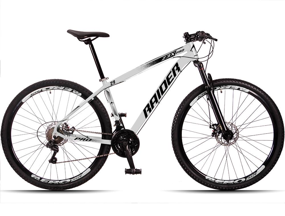 Bicicleta Aro 29 Raider Z3x 24 Vel Câmbio Traseiro Shimano Freio A Disco Bike Mtb Alumínio