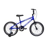 Bicicleta Aro 20 Infantil Bmx Cross Roda Lateral Tridal - Azul - 14