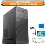 Computador Cpu Pc Intel Core I5 6ª Geração - Memória 8 Gb