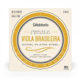 Encordoamento Para Viola D Addario Ej82c Nickel Plated Steel .010