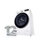 Lava e Seca Smart LG VC4 12kg Branca com Inteligência Artificial AI DD CV5012WC4A 220V