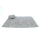 Toalha De Piso Gaia Luxo 45x75cm - Gris