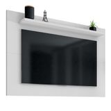 Painel Suspenso Safira 135cm Branco Para Tv Até 50 - Casa D