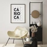 Quadro Rio De Janeiro Carioca - 60x48cm