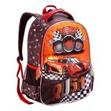 Mochila Infantil Escolar Grande Resistente Menino Carros