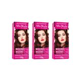 Coloraçao Alta Moda 6.66 Louro Esc Verm Int 150g-kit C/3un
