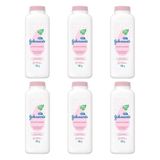 Talco Johnsons Baby Protetor Tradicional 100g - Kit Com 6un