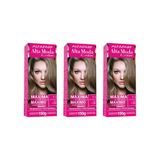 Coloraçao Alta Moda 7.1 Louro Cinza 150g-kit C/3un
