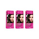 Coloraçao Alta Moda 5.3 Castanho Claro Acaju 150g-kit C/3un