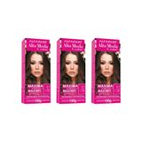 Coloraçao Alta Moda 5.7 Cast Luminoso Medio 150g-kit C/3un