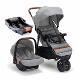 Carrinho De Bebe Conforto Breeze Ts Trio Zion Cinza Infanti