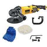 Lixadeira Politriz 7 1250w Dewalt Dwp849x + Luva Microf 220v