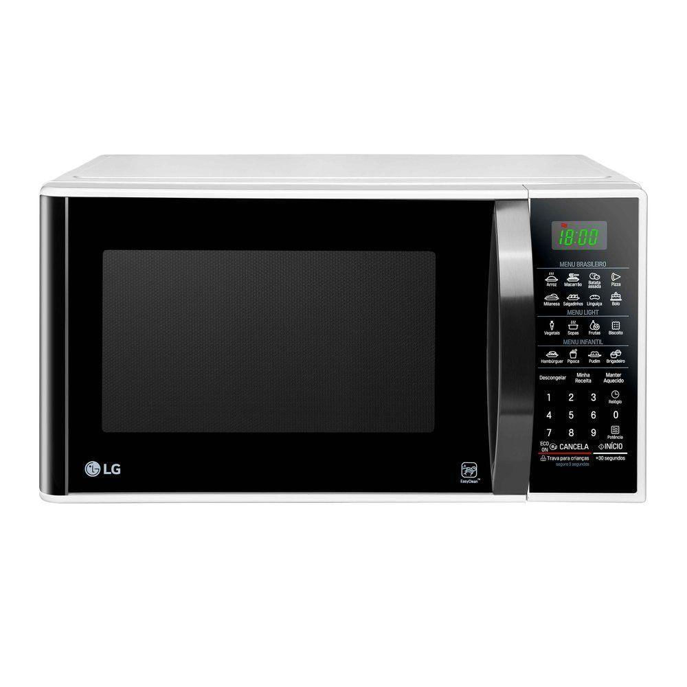 Forno Micro-ondas Solo 30 Litros Ms3091bc Lg Branco 127v