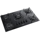 Cooktop Itatiaia Essencial 5 Bocas Tripla Chama Preto - Bivolt