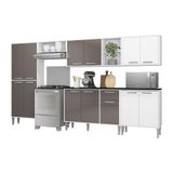 Cozinha Compacta Armário E Balcão Xangai Jazz Multimóveis
