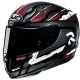 Capacete Hjc Rpha 11 Stobon Preto Vermelho E Branco 58 [f016]