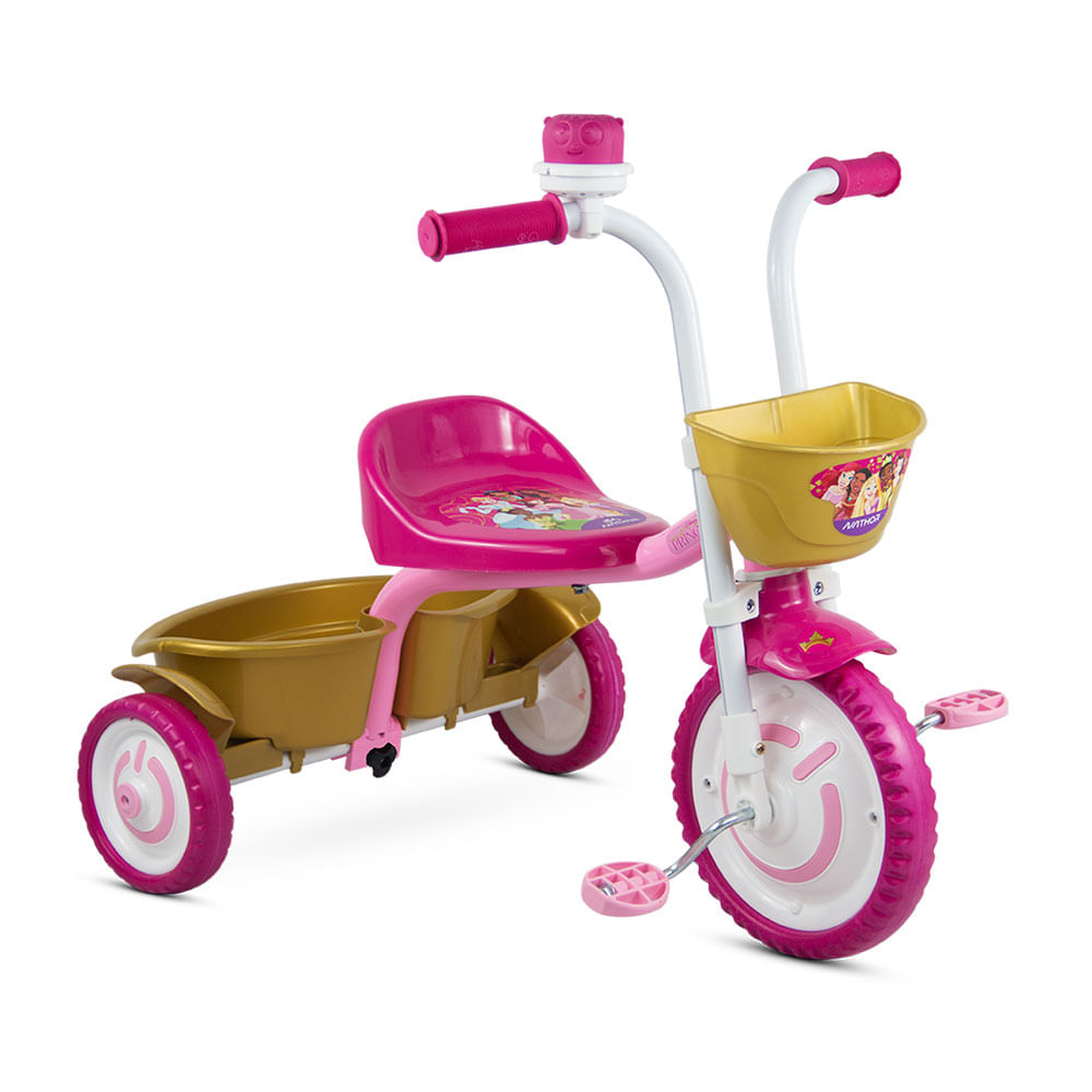 Triciclo Infantil Aro 5 Disney Princesas Nathor