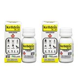 Kit 2 Unidades Sc 25 30ml Inseticida Kelldrin Concentrado Mata Escorpião Barata Aranhas Traças Pulgão Carapato Largatas