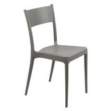 Cadeira Tramontina Diana Eco Cinza Em Polipropileno E Fibra De Vidro Monobloco Reciclado 92030417