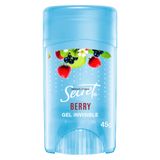 Desodorante Scret  Berry Gel Invisible Stick 45g